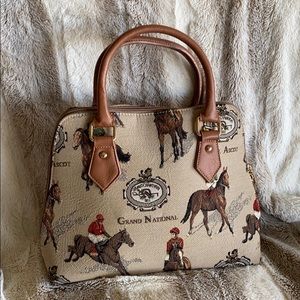 Equestrian inspired purse